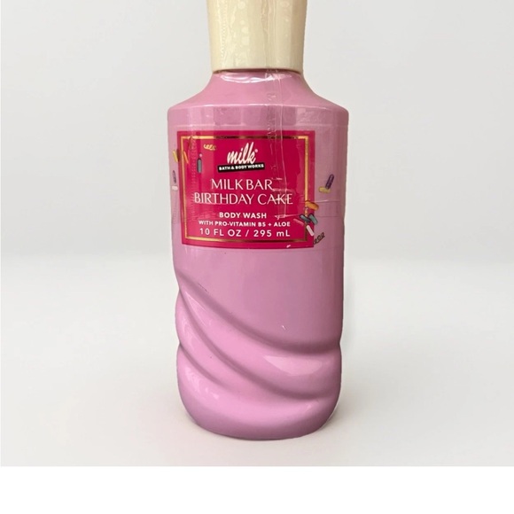 Bath & Body Works Milk Bar Birthday Cake Body Wash, Set of 3, New & Sealed - Picture 2 of 4